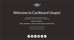 Desktop Screenshot of cardboard-utopia.com